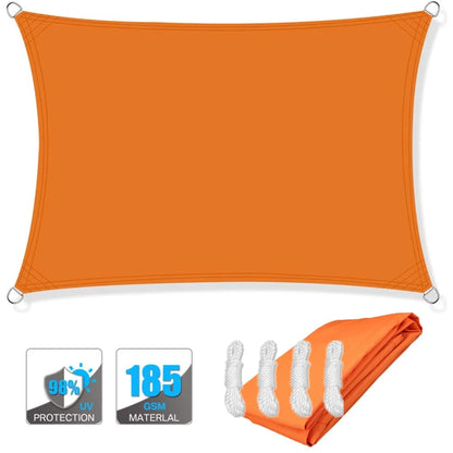 Outdoor Patio Sun Shade Waterproof UV Screen Canopy
