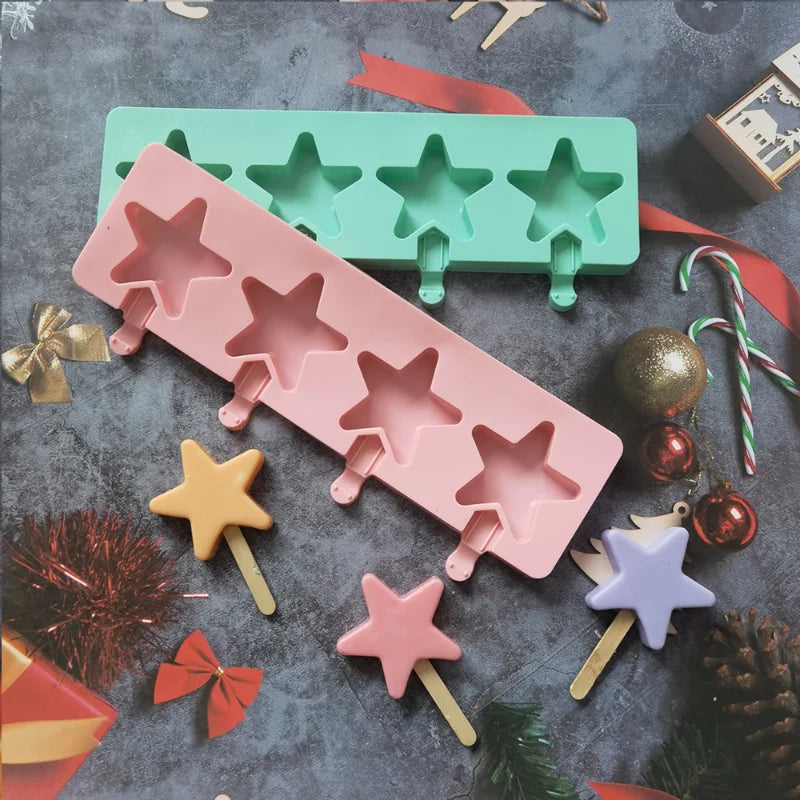 Fun Silicone Ice Cream Maker Mold - Luxicro