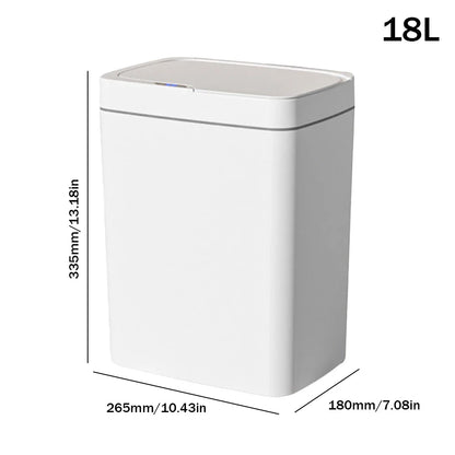 Automatic Touchless 15L 18L Motion Sensor Trash Bin