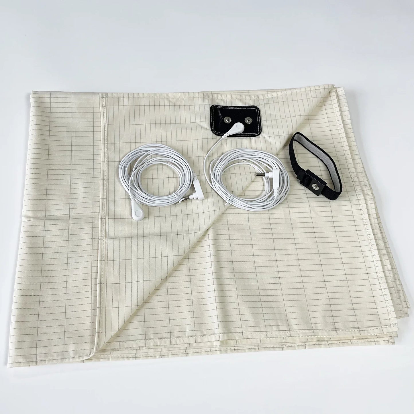 Grounding Silver Static Reduction Bed Sheet