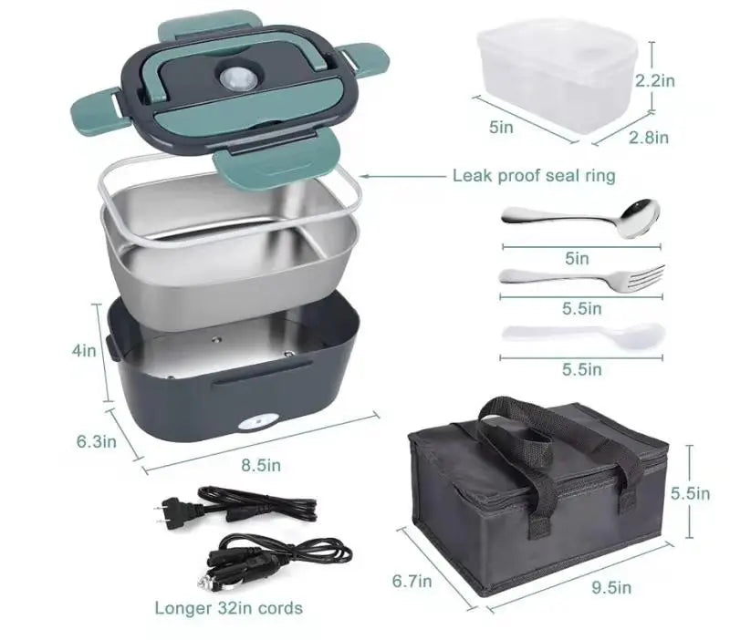 Portable Food Warmer Box 60W