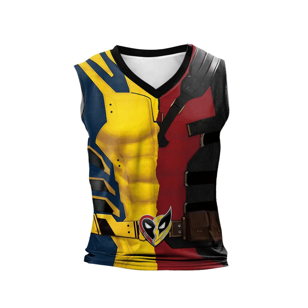 Marvel Comic Superhero Fit Top for Men