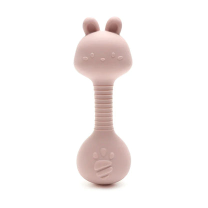 Soft Baby Rabbit Teether Toy Set