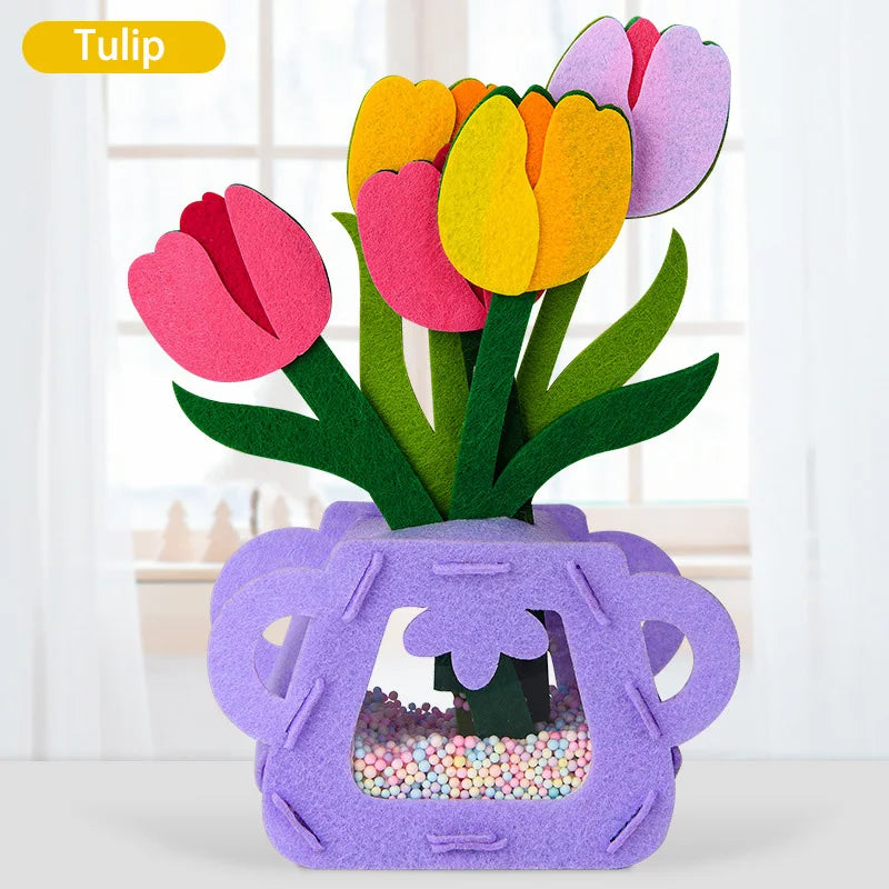 Fun Art Flower Making Kit for Kids