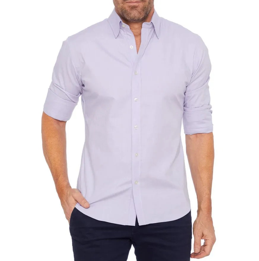 Comfortable Men's Oxford Button Down Shirt