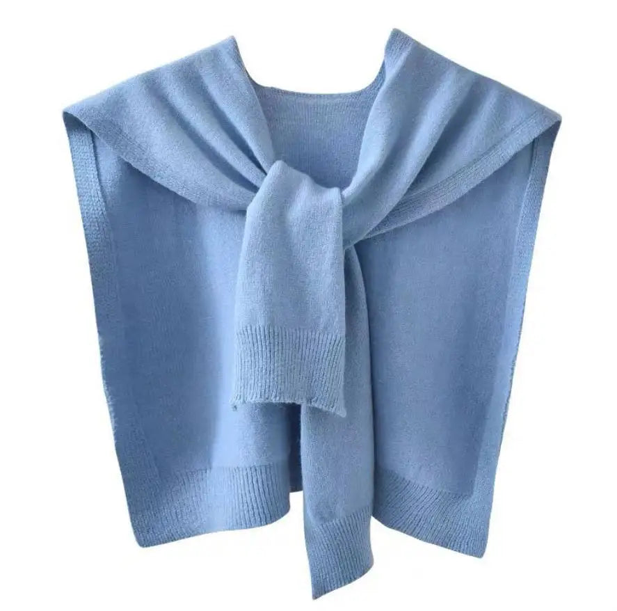 Soft Knit Wool Scarf Wrap