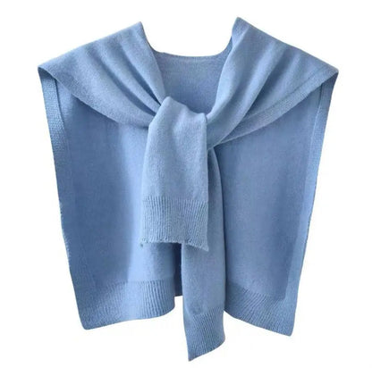 Soft Knit Wool Scarf Wrap