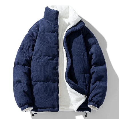 Warm Quilted Puffer Coat | Insulated Hip Length Jacket