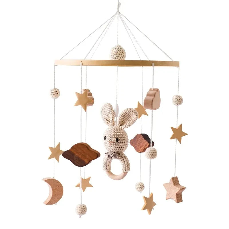 Baby Crib Mobile Toy Arm Soft Newborn Entertainment