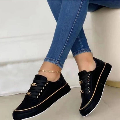 Elevated Chain Detail Sneakers
