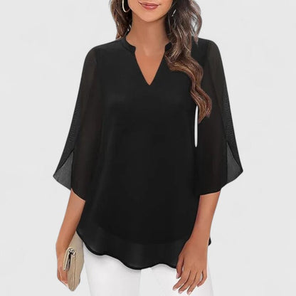 Elegant Women's Shirt for Work and Night Out