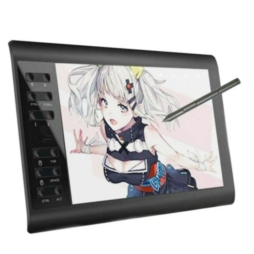 Electronic Drawing Pad with Stylus and Touch Screen - Vossary