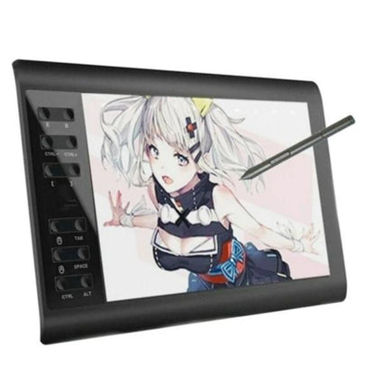 Electronic Drawing Pad with Stylus and Touch Screen - Vossary