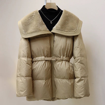 Warm Padded Down Parka Jacket