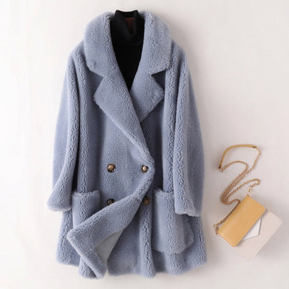 Luxurious Sheepskin Winter Coat