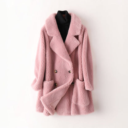 Luxurious Sheepskin Winter Coat
