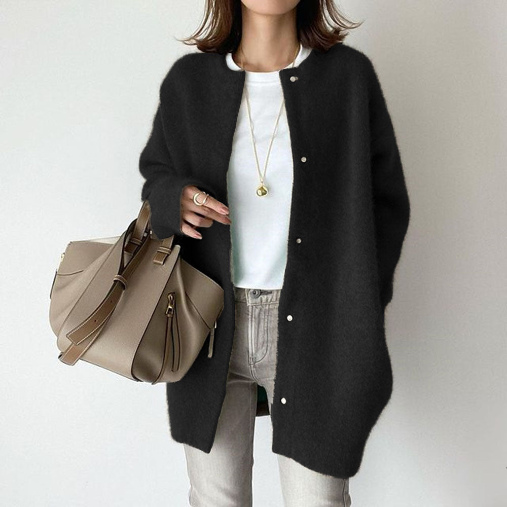 Soft Wool Blend Luxe Cardigan Sweater