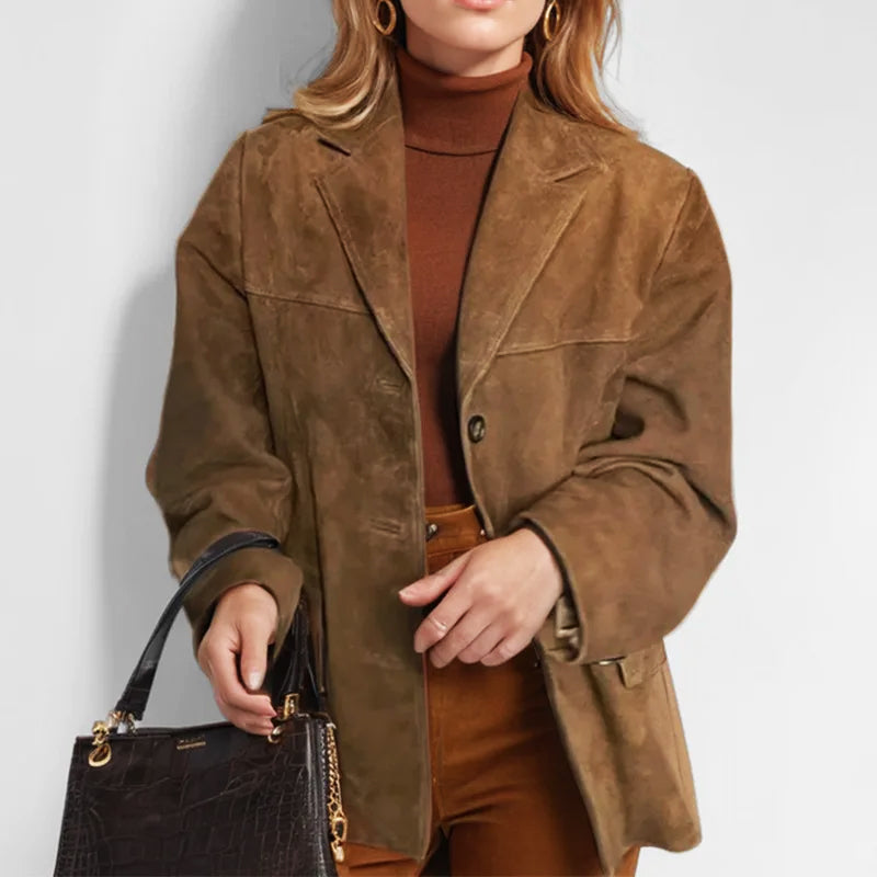 Casual Fit Open Front Blazer Jacket - EasyApparels
