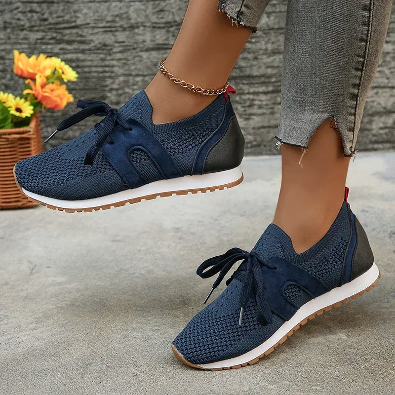 Comfortable Womens Sneakers - Breathable Casual Shoes