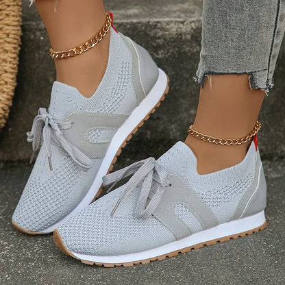 Cozy Women's Sneakers - Breathable & Ultra Comfortable Shoes - Vossary