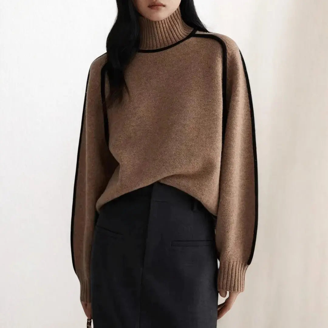 Women's Slim Fit Crew Neck Sweater