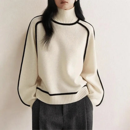 Women's Slim Fit Crew Neck Sweater