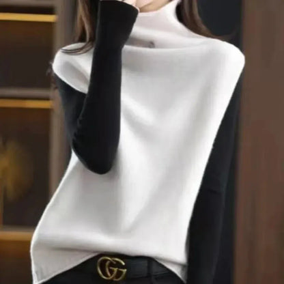 Warm Crew Neck Woolen Gilet