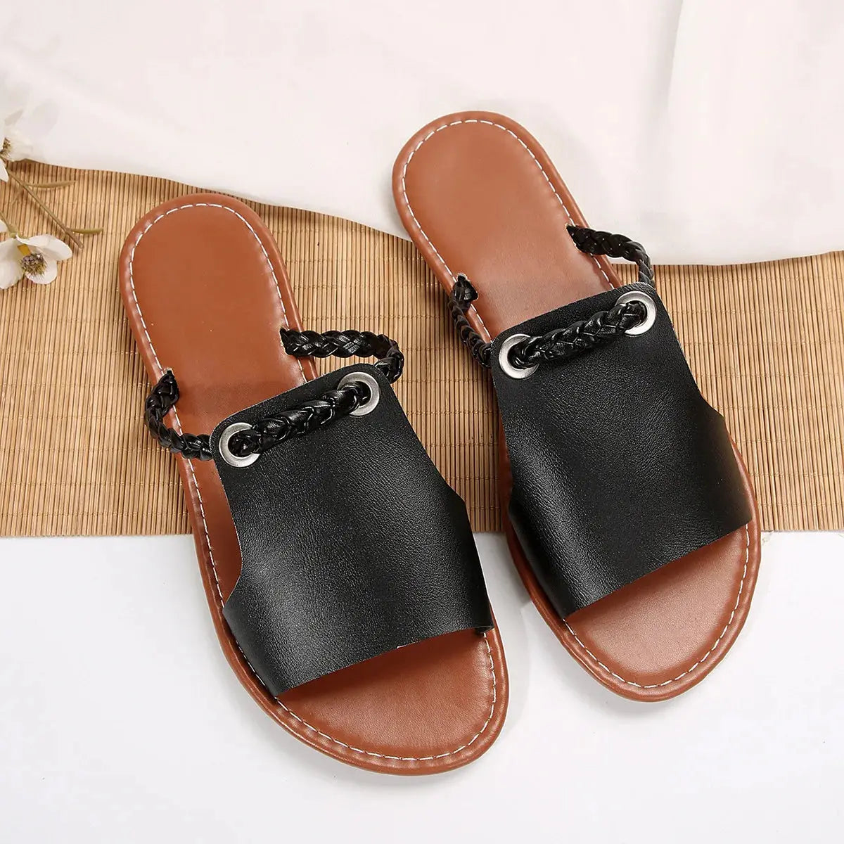 Comfortable Slide Flat Sandals for Women