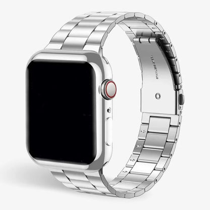 Durable Metal Watch Strap With Safety Cover