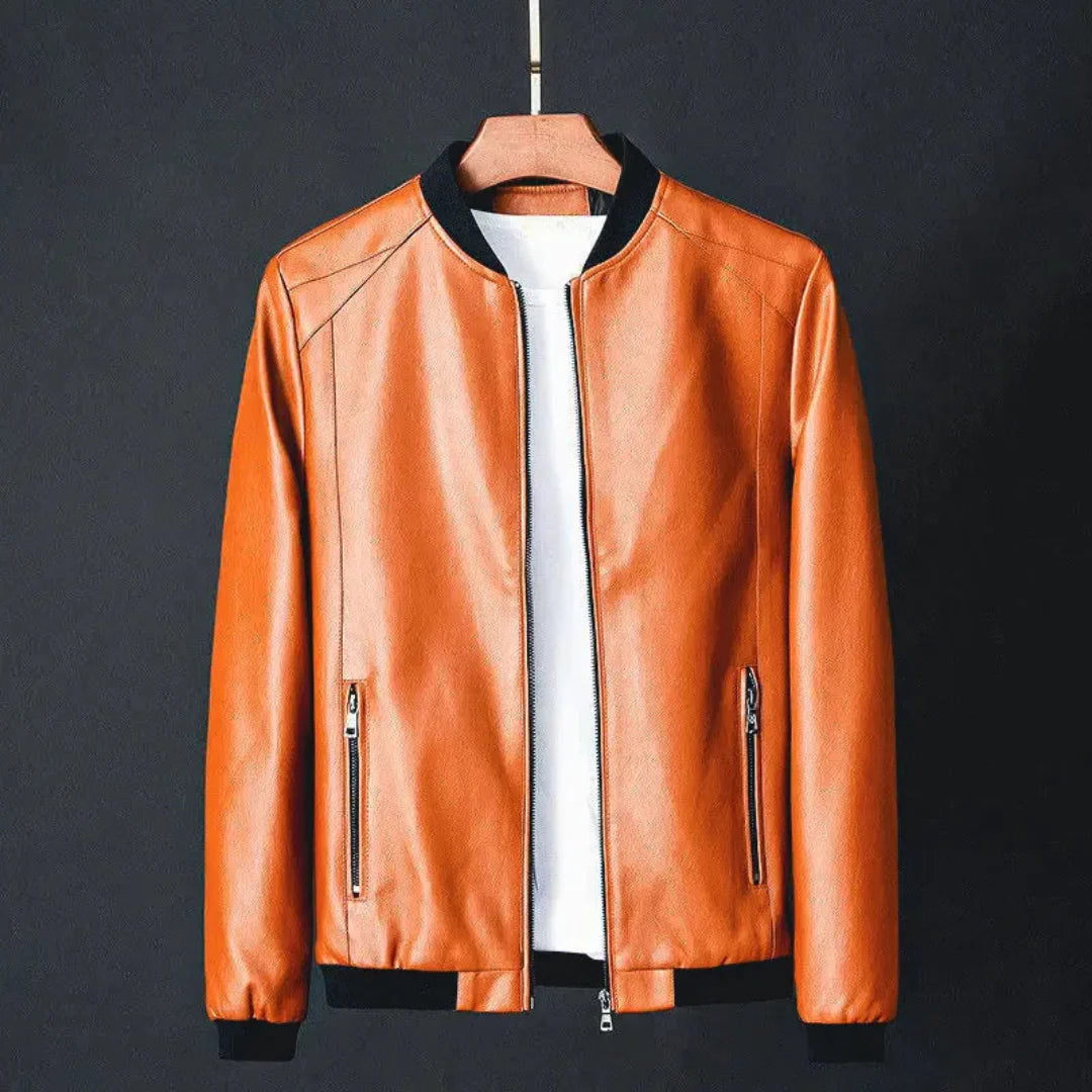 Premium Faux Leather Biker Jacket