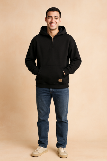 Warm Winter Hooded Sweatshirt