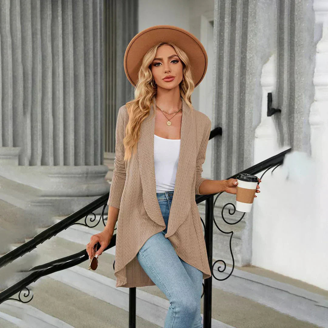 Strickjacke Mit Offener Front - Brigitte