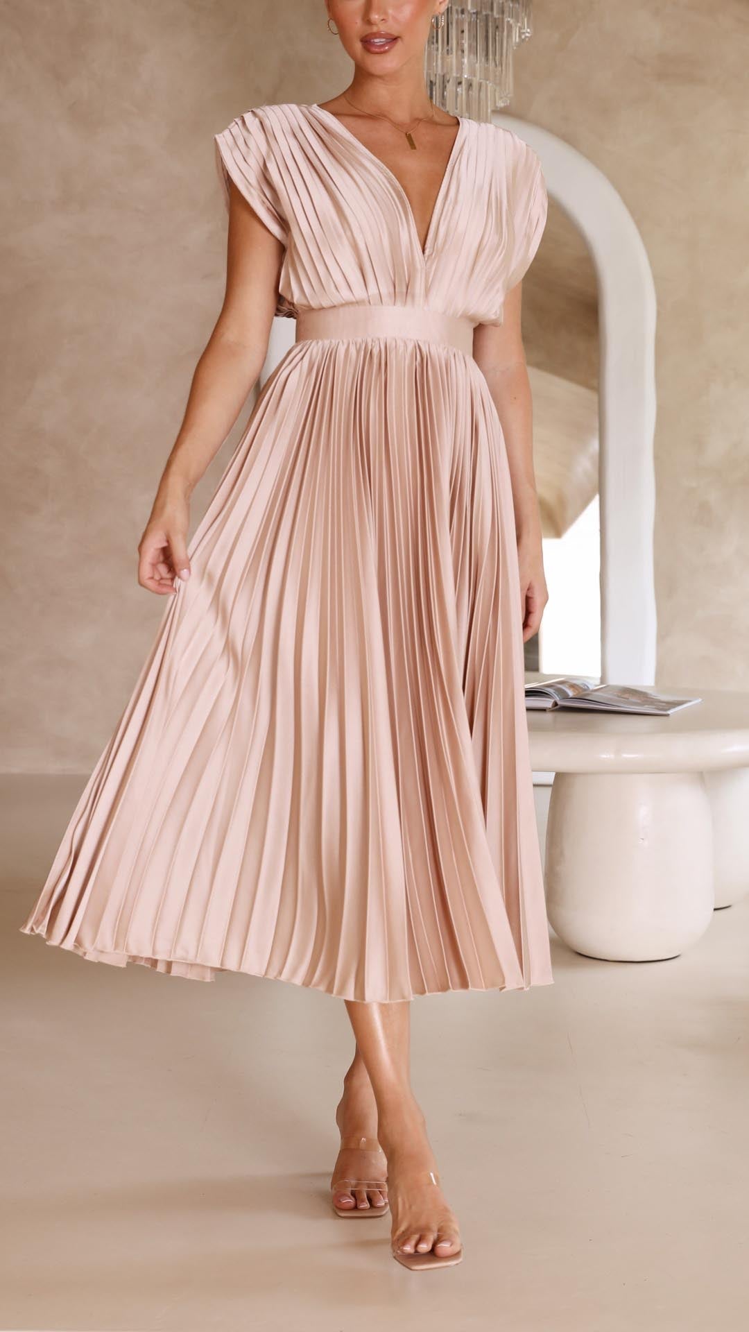 Elegant Flowy Long Dress