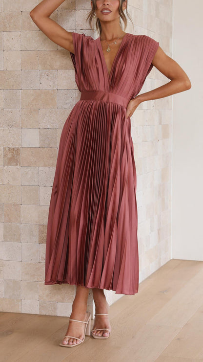 Elegant Flowy Long Dress