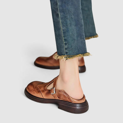 Daisi | Classic Vintage Flat Shoes