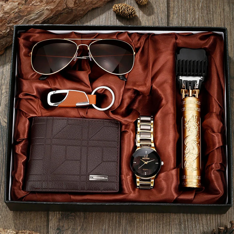 Luxury 5-Piece Grooming Gift Set - EasyApparels