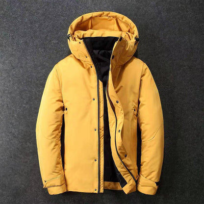 Warm Men's Down Filled Winter Parka Jacket - EasyApparels