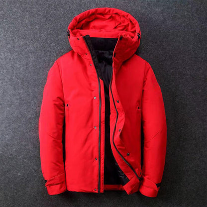 Warm Men's Down Filled Winter Parka Jacket