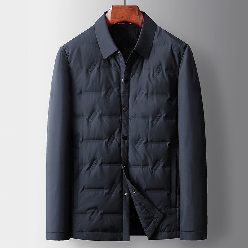 Warm Waterproof Down Parka Coat for Men - EasyApparels