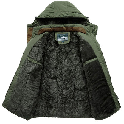 Warm Waterproof Parka Coat for Men