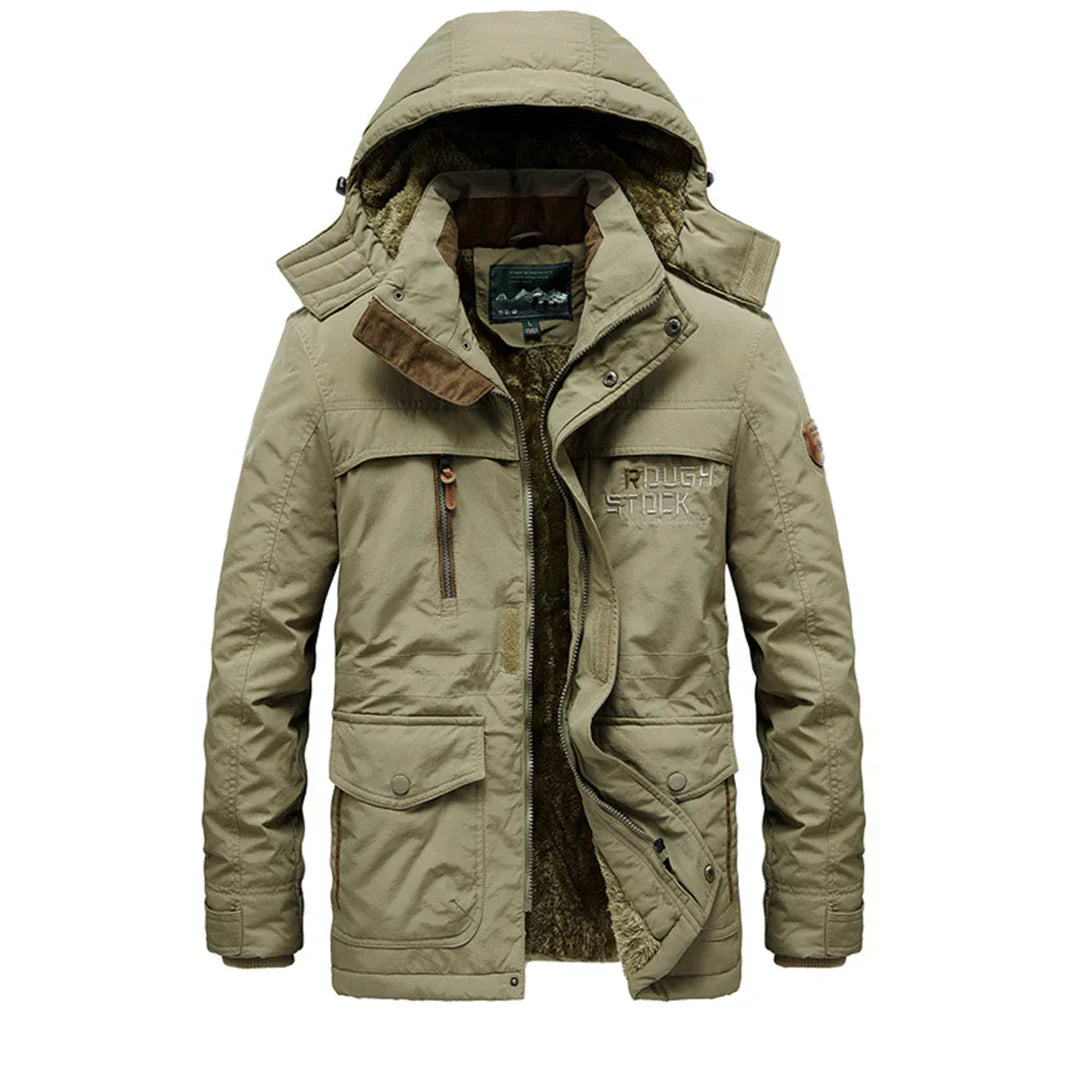 Warm Waterproof Parka Coat for Men - Vossary