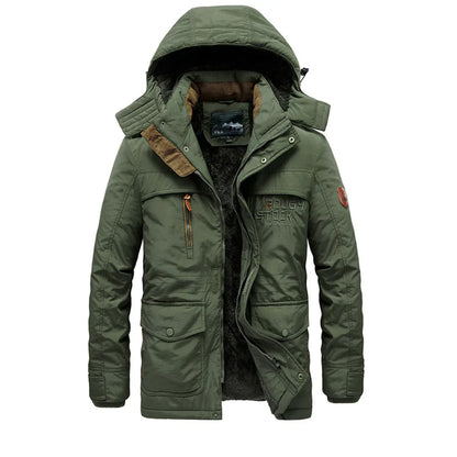 Warm Waterproof Parka Coat for Men
