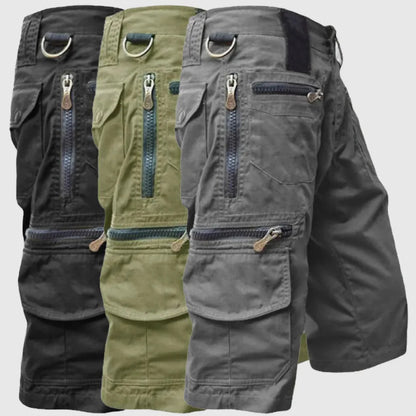 Rugged Outdoor Utility Cargo Shorts