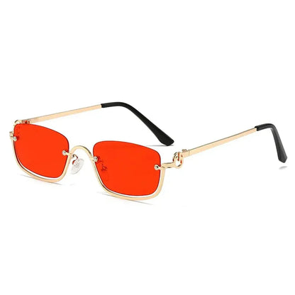 Classic Women's Sunglasses - Slim Metal Frame