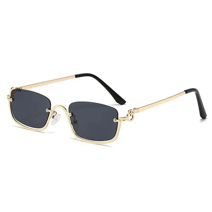 Classic Women's Sunglasses - Slim Metal Frame