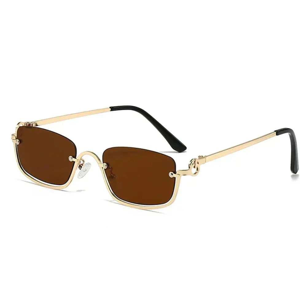 Classic Women's Sunglasses - Slim Metal Frame