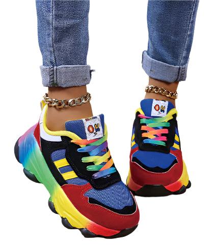 Trina Stylish Platform Sneakers for Women - Luxicro