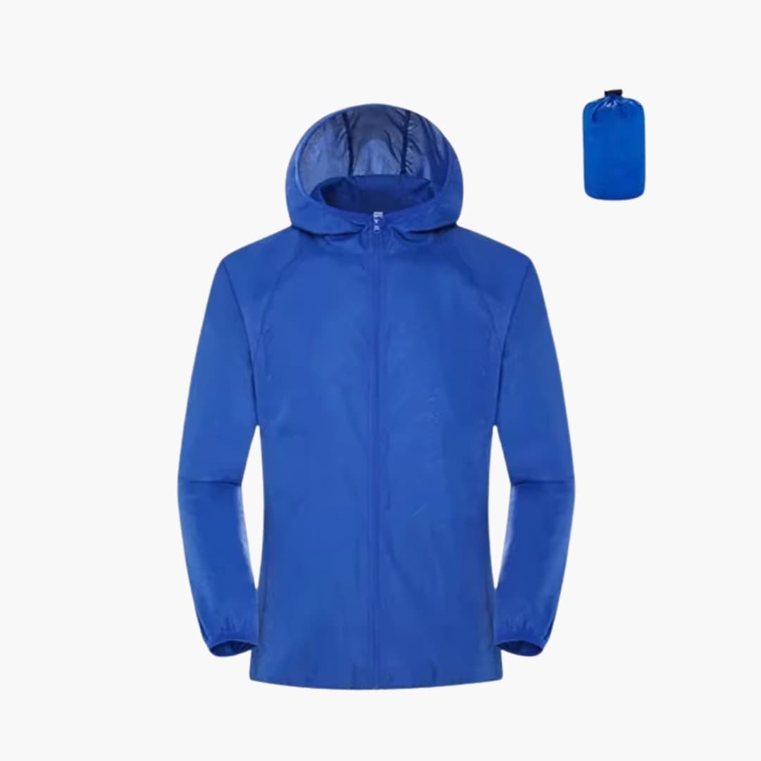 Waterproof Men's and Women's Hooded Zip Jacket