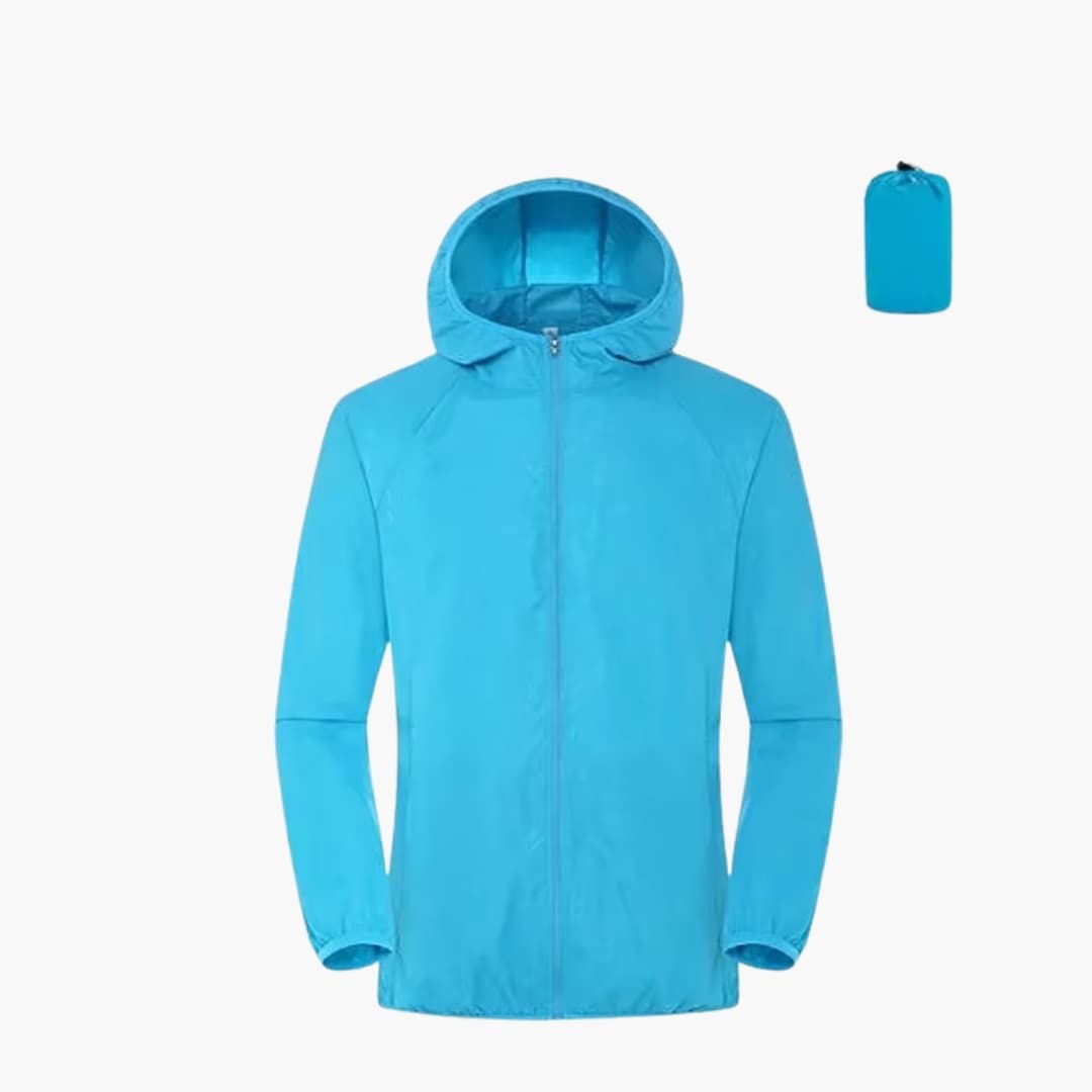 Waterproof Men's and Women's Hooded Zip Jacket