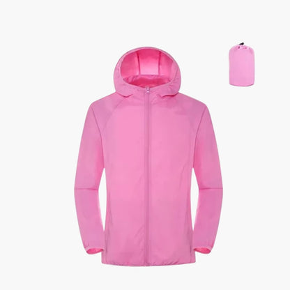 Waterproof Men's and Women's Hooded Zip Jacket